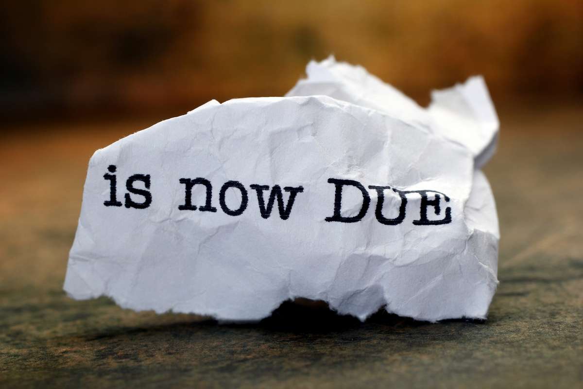 Past due notice (R) (S)
