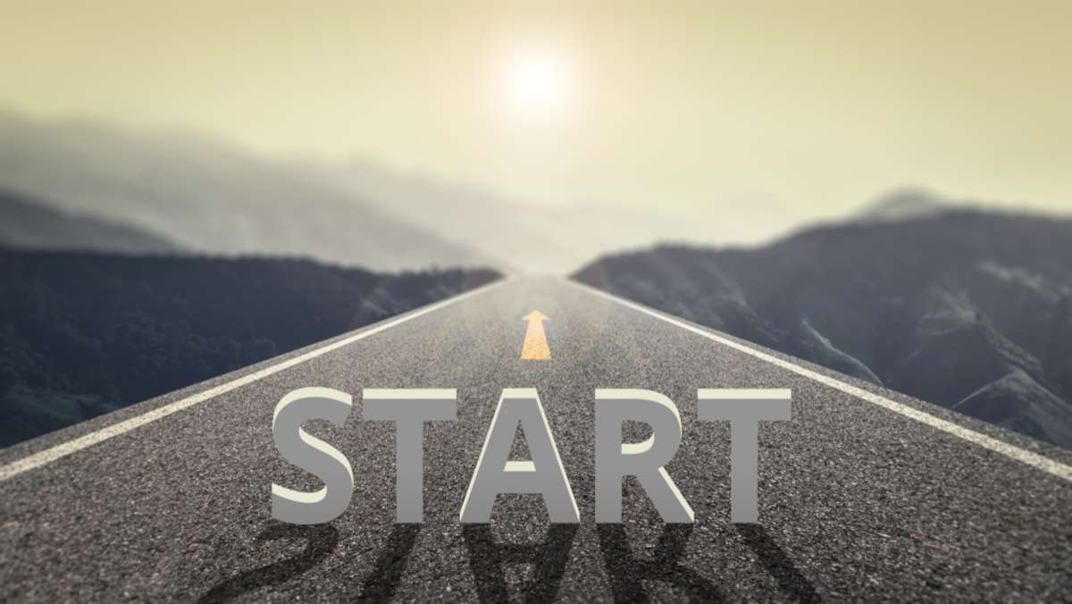 START point on the road of business or your life success