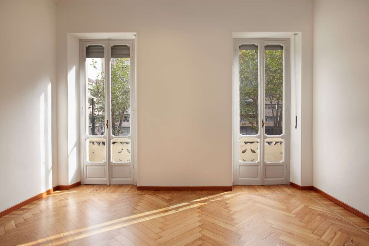 Modern new empty apartment room