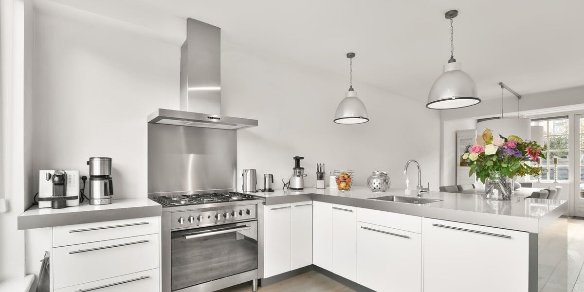 A modern kitchen