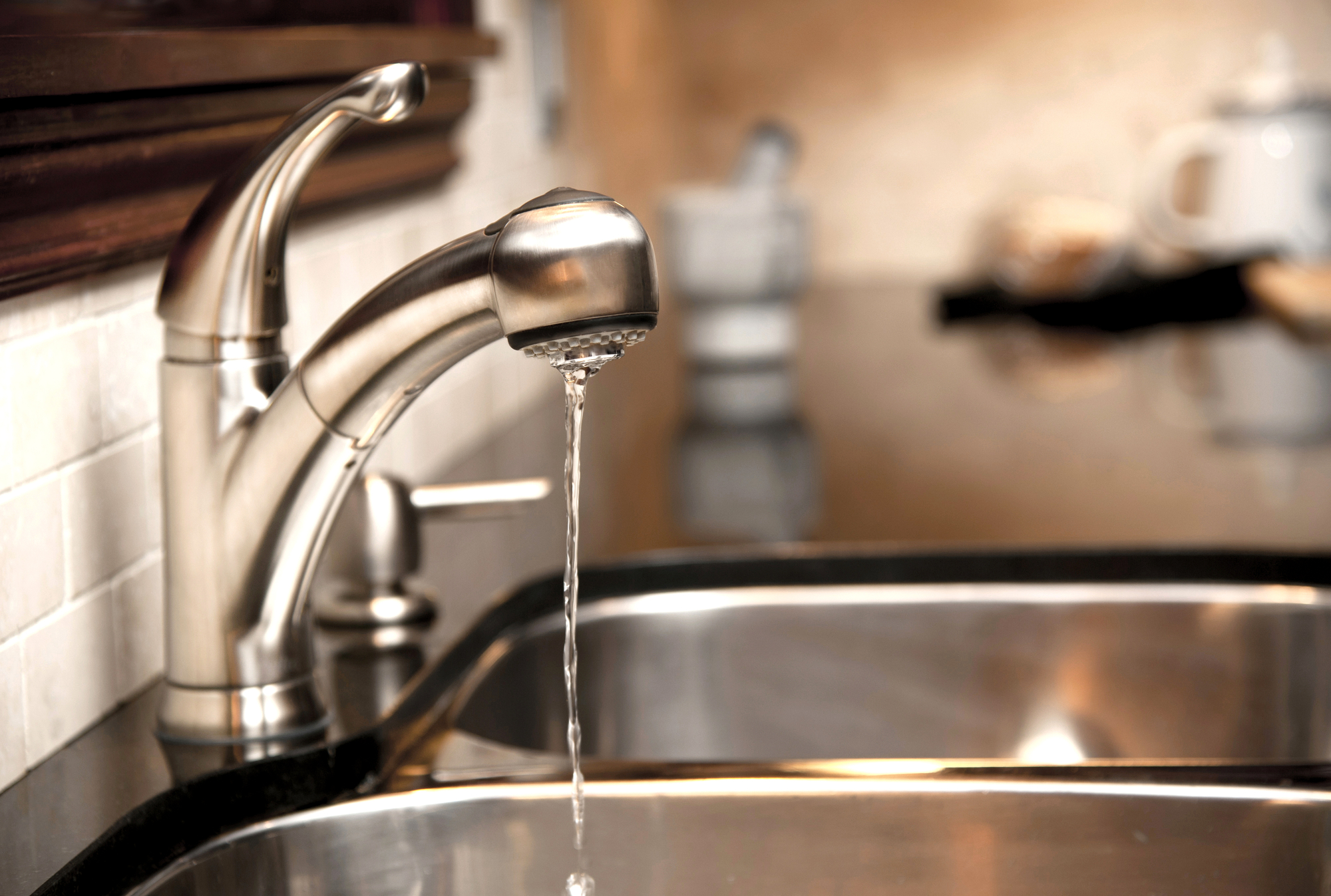 Leaking faucet
